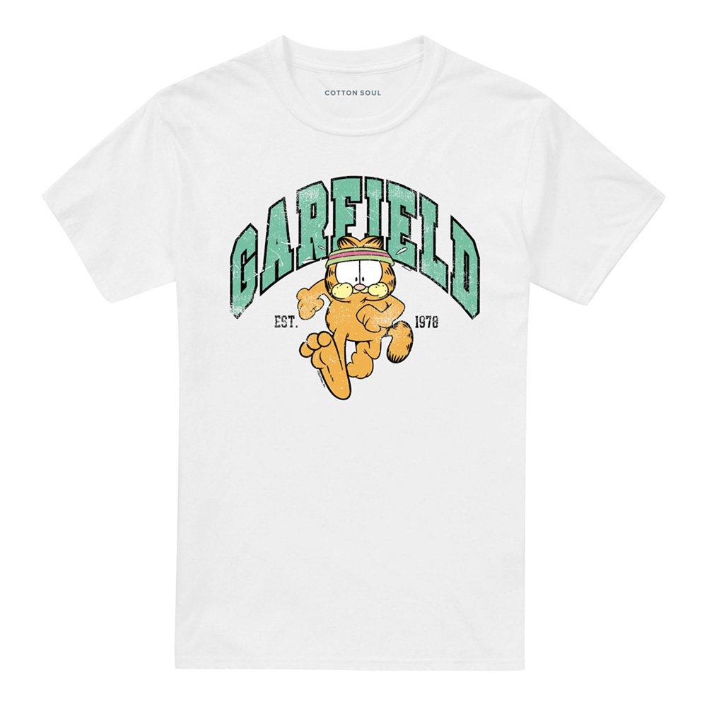 White - Garfield - Garfield Collegiate Track And Field Unisex T Shirt - 4