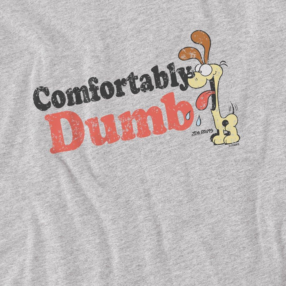 Grey - Garfield - Garfield Comfortably Dumb Unisex T Shirt Heather - 2