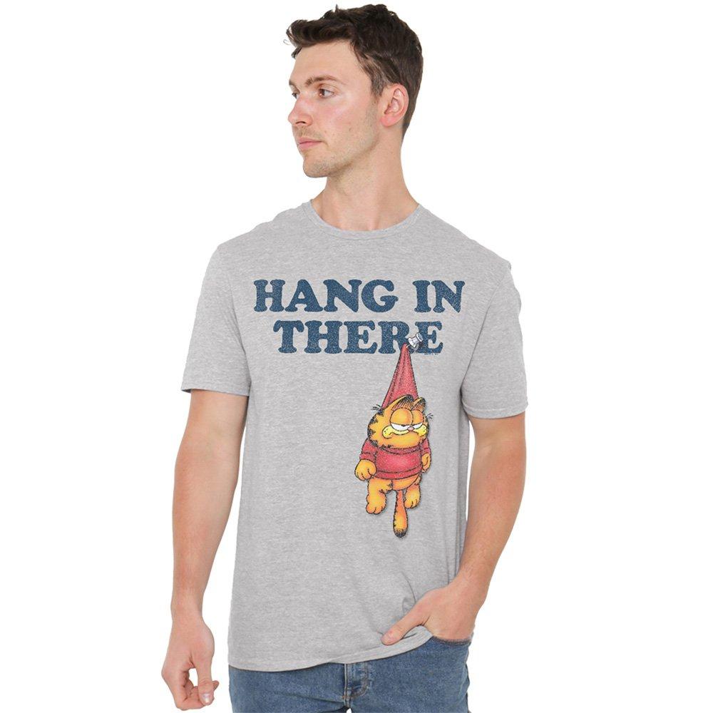 Light Grey - Garfield - Garfield Hang In There Unisex T Shirt Athletic He - 1