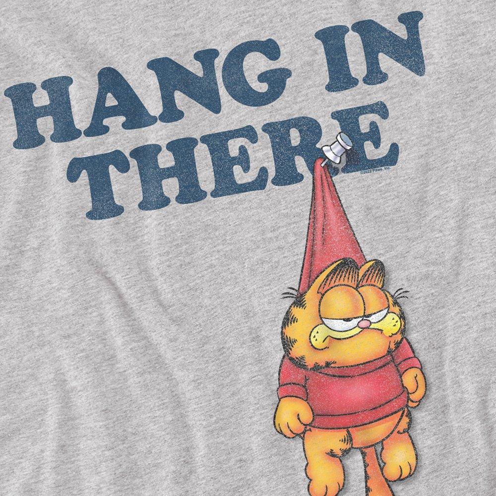 Light Grey - Garfield - Garfield Hang In There Unisex T Shirt Athletic He - 2