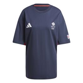 adidas Team GB Dance T Shirt Womens