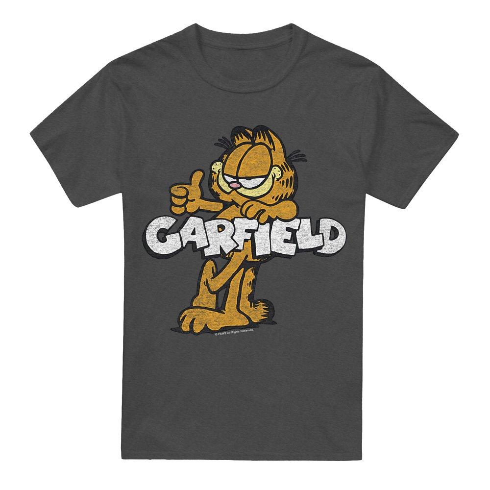 Charcoal - Garfield - Garfield Retro Garf T-Shirt  Charcoal - 4