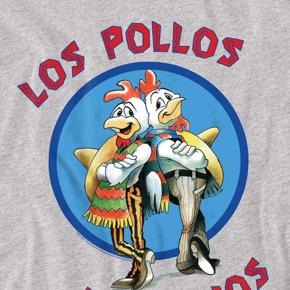 Grey - Breaking Bad - Breaking Bad Los Pollos Hermanos T Shirt Athletic - 2