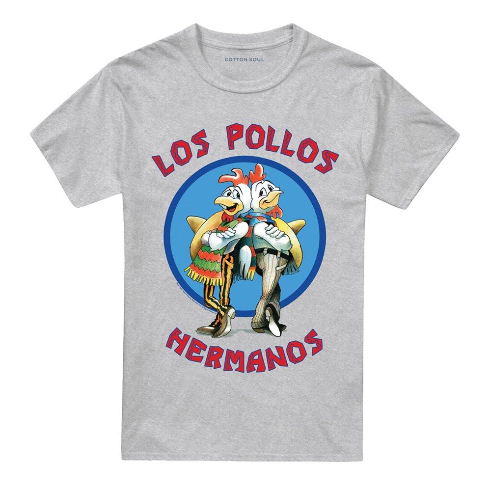 Grey - Breaking Bad - Breaking Bad Los Pollos Hermanos T Shirt Athletic - 4