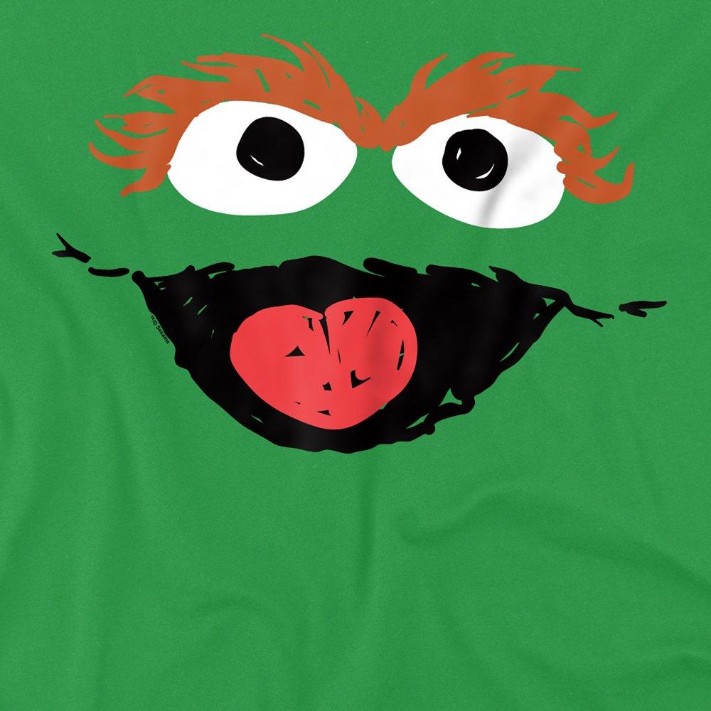 Green - Sesame Street - Sesame Street Oscar The Grouch Crayon Sketch T Shi - 2