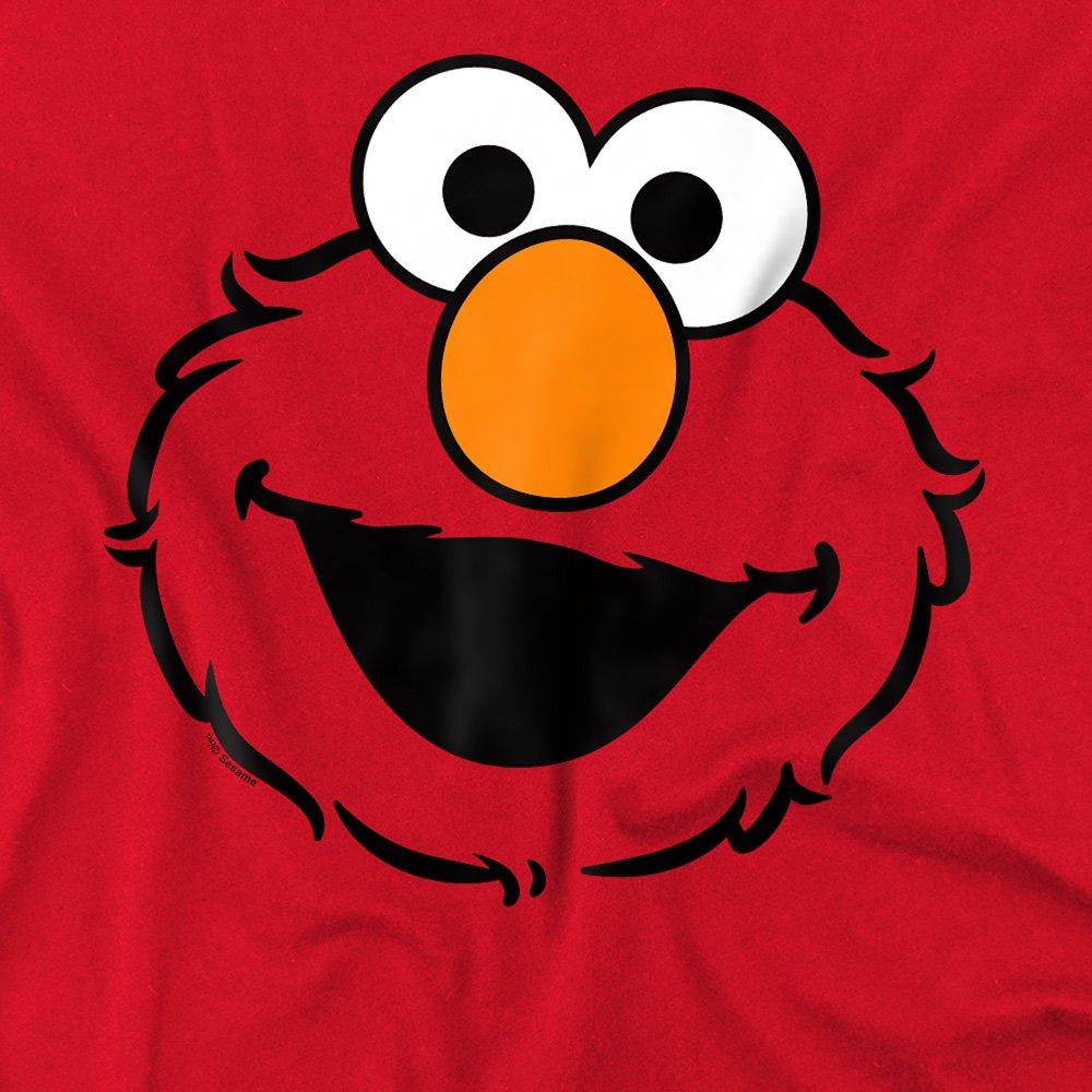 Red - Sesame Street - Sesame Street Elmo Full Face T Shirt Red - 2