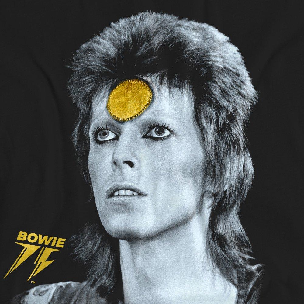 Black - David Bowie - David Bowie Golden Bowie T-Shirt Black - 2