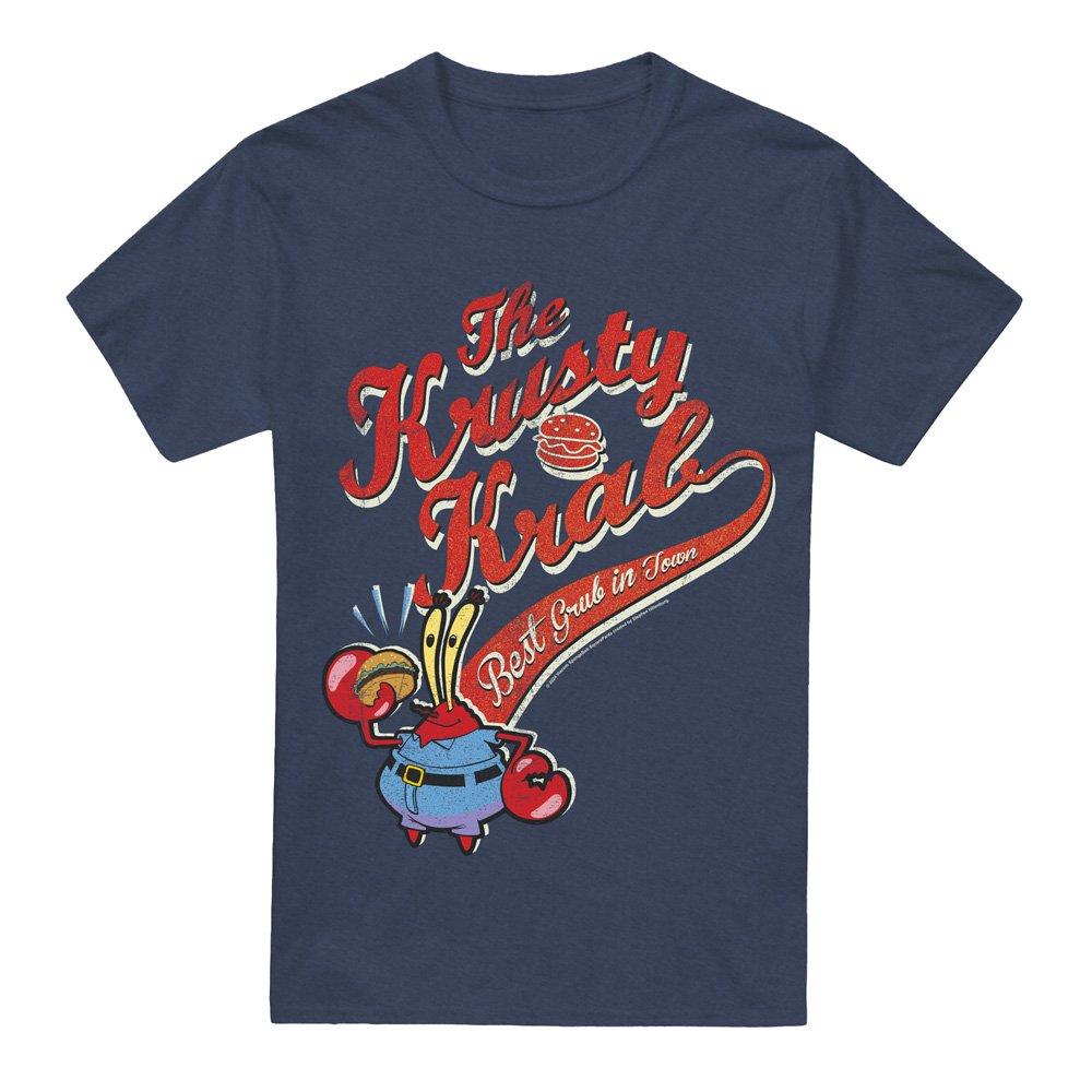Navy - Spongebob - Spongebob Squarepants The Krusty Krab Unisex Adult - 4