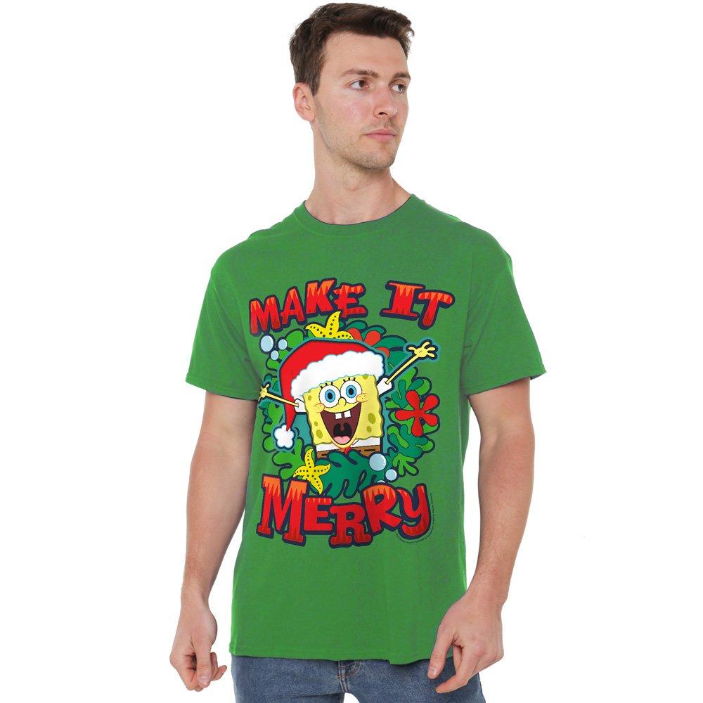 Green - Spongebob - Spongebob Squarepants Make It Merry Christmas Unis - 1