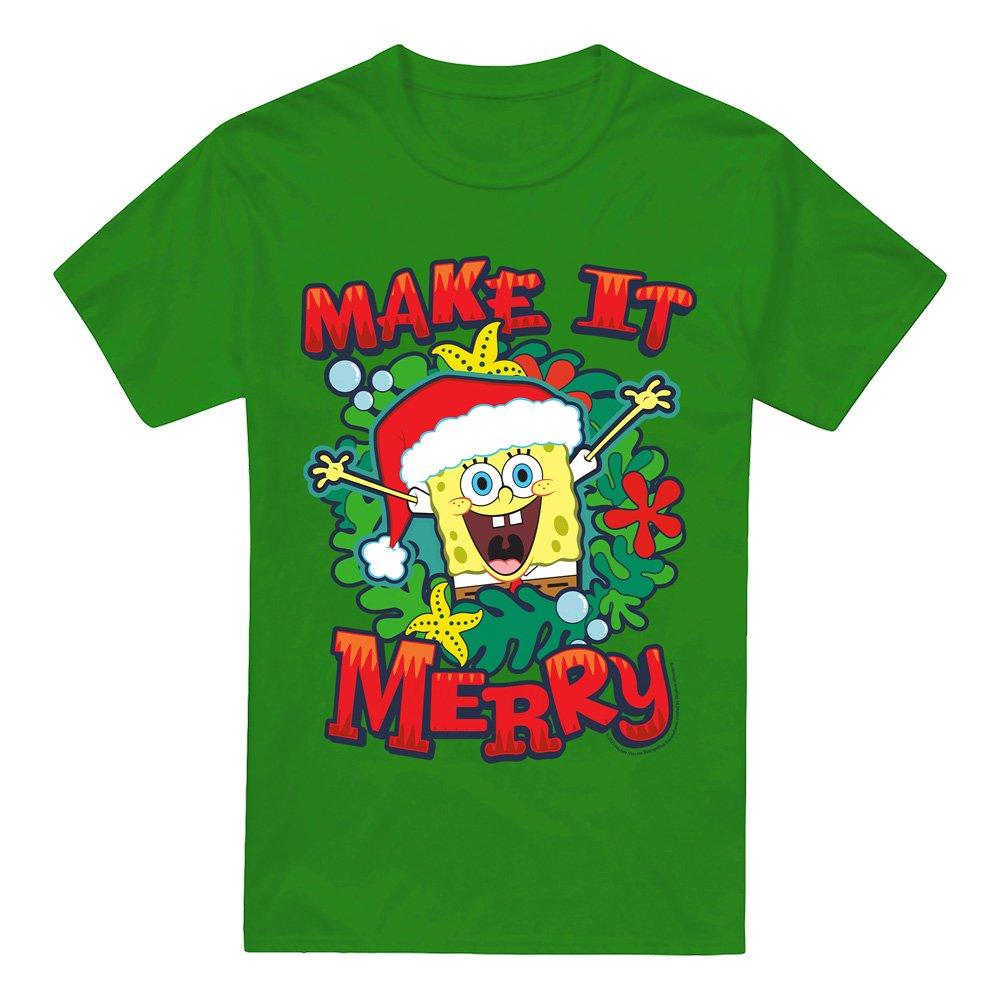 Green - Spongebob - Spongebob Squarepants Make It Merry Christmas Unis - 4