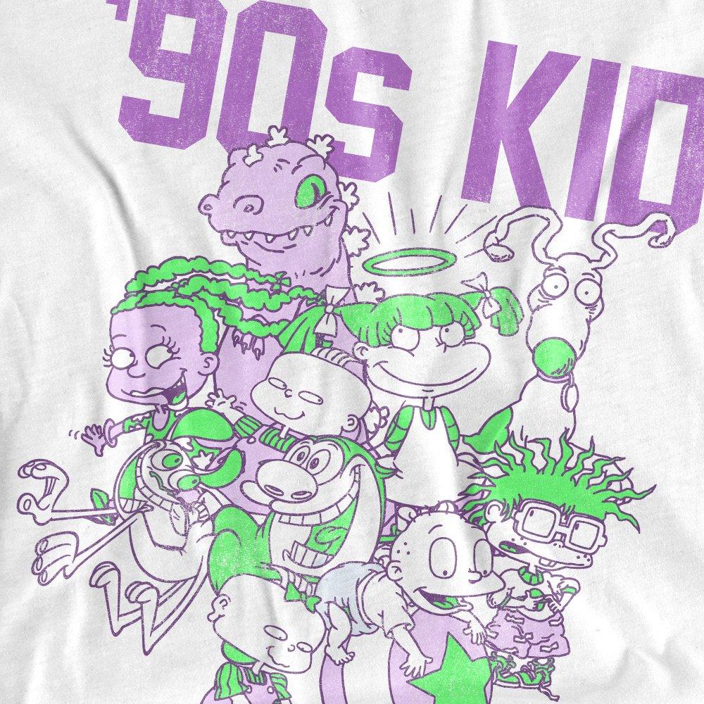 White - Nickelodeon - Nickelodeon 90S 90S Kid T-Shirt White - 2