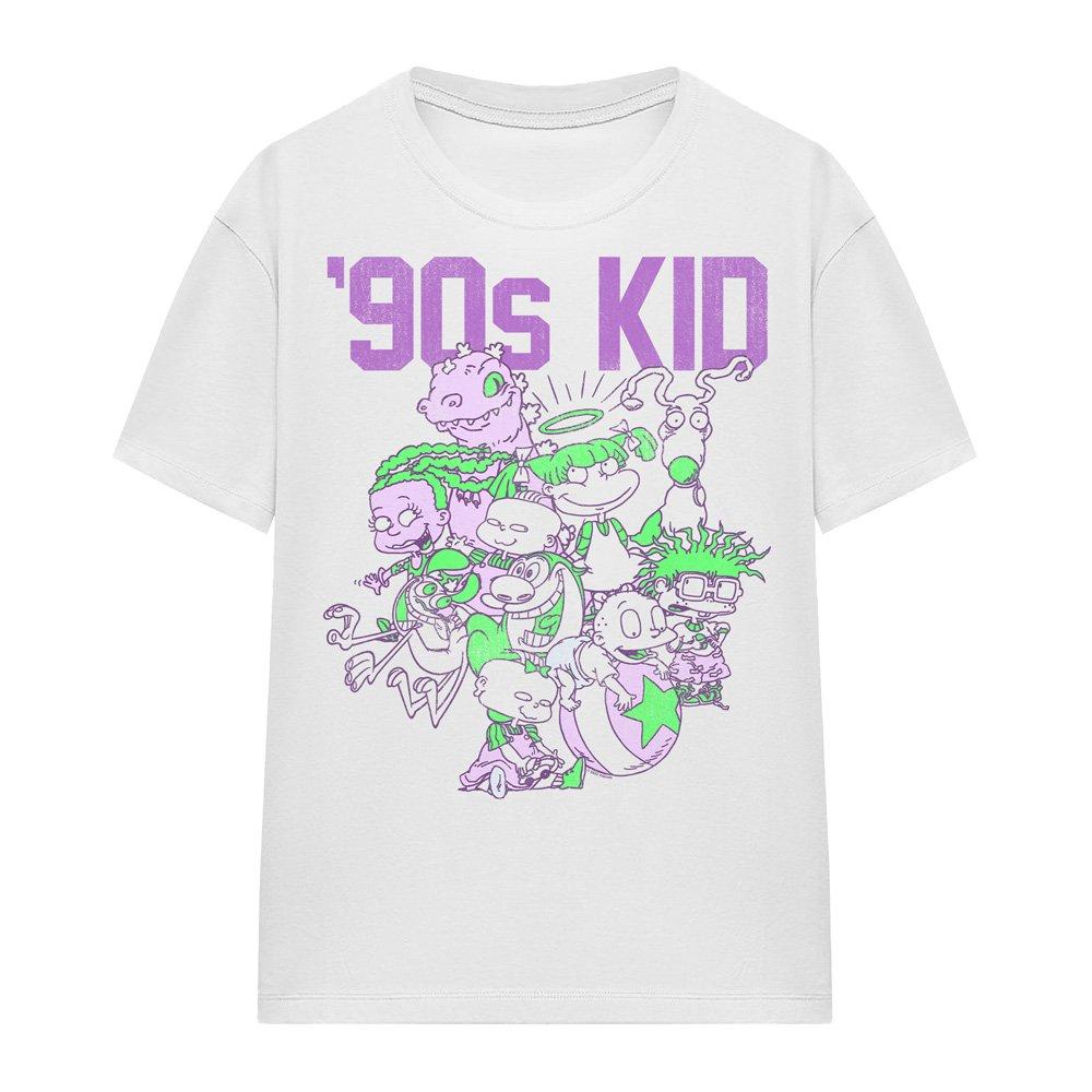 White - Nickelodeon - Nickelodeon 90S 90S Kid T-Shirt White - 4