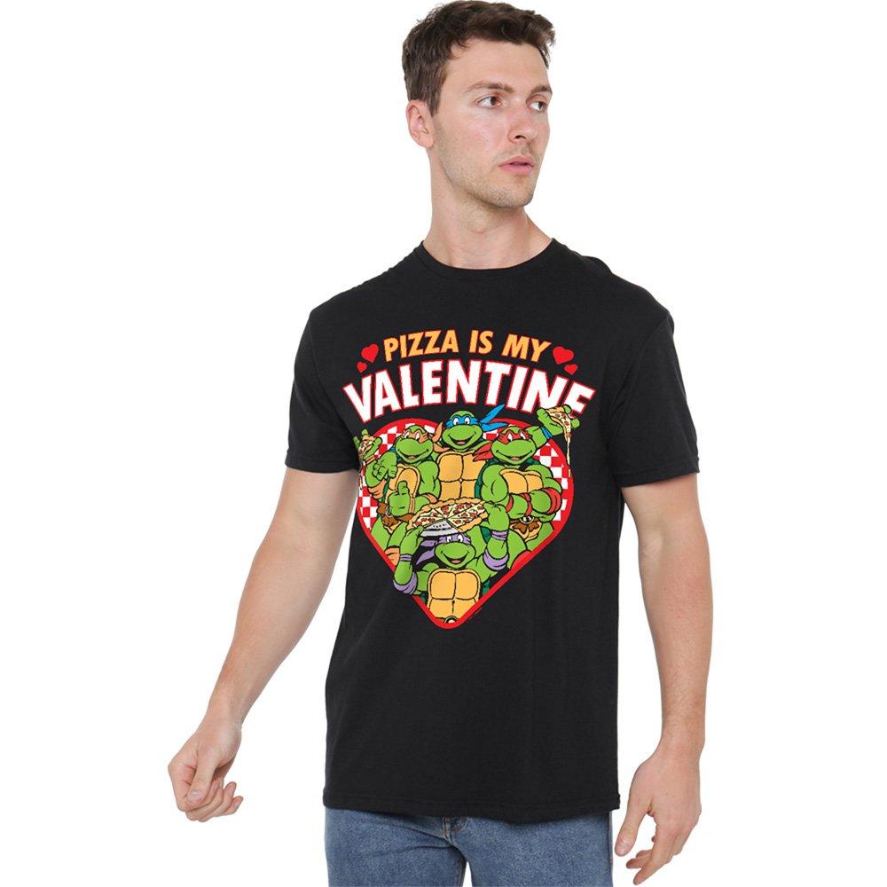 Black - Teenage Mutant Ninja Turtles - Teenage Mutant Ninja Turtles Pizza Is My Valentine - 1