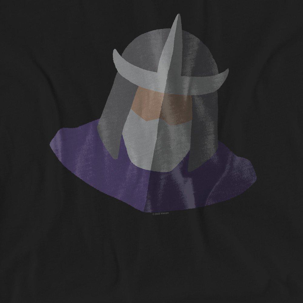 Black - Teenage Mutant Ninja Turtles - Tmnt Shredder Face T-Shirt Black - 2