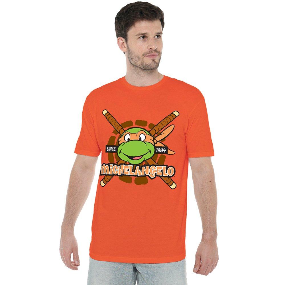 Orange - Teenage Mutant Ninja Turtles - Tmnt Michelangelo Since 1984 T Shirt Orange - 1