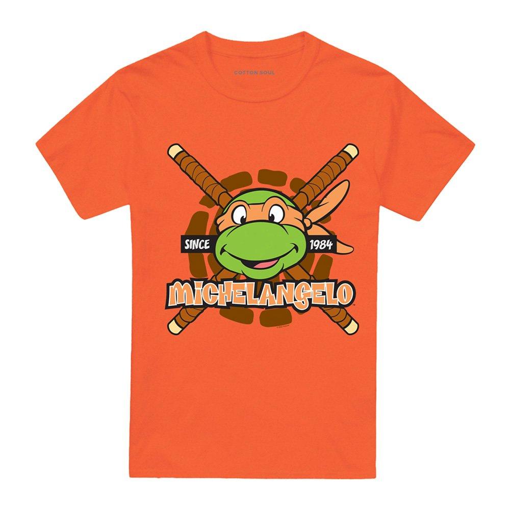Orange - Teenage Mutant Ninja Turtles - Tmnt Michelangelo Since 1984 T Shirt Orange - 4