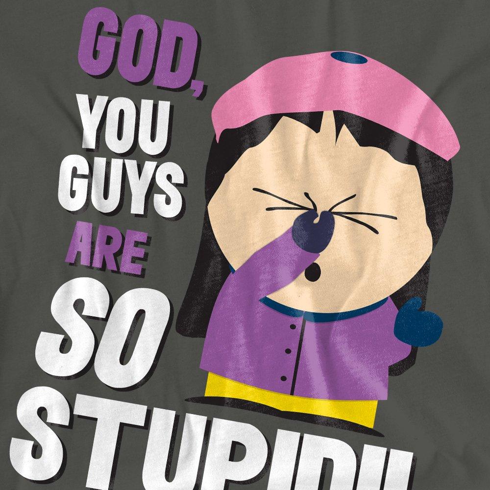 Charcoal - South Park - South Park So Stupid T-Shirt Charcoal - 2
