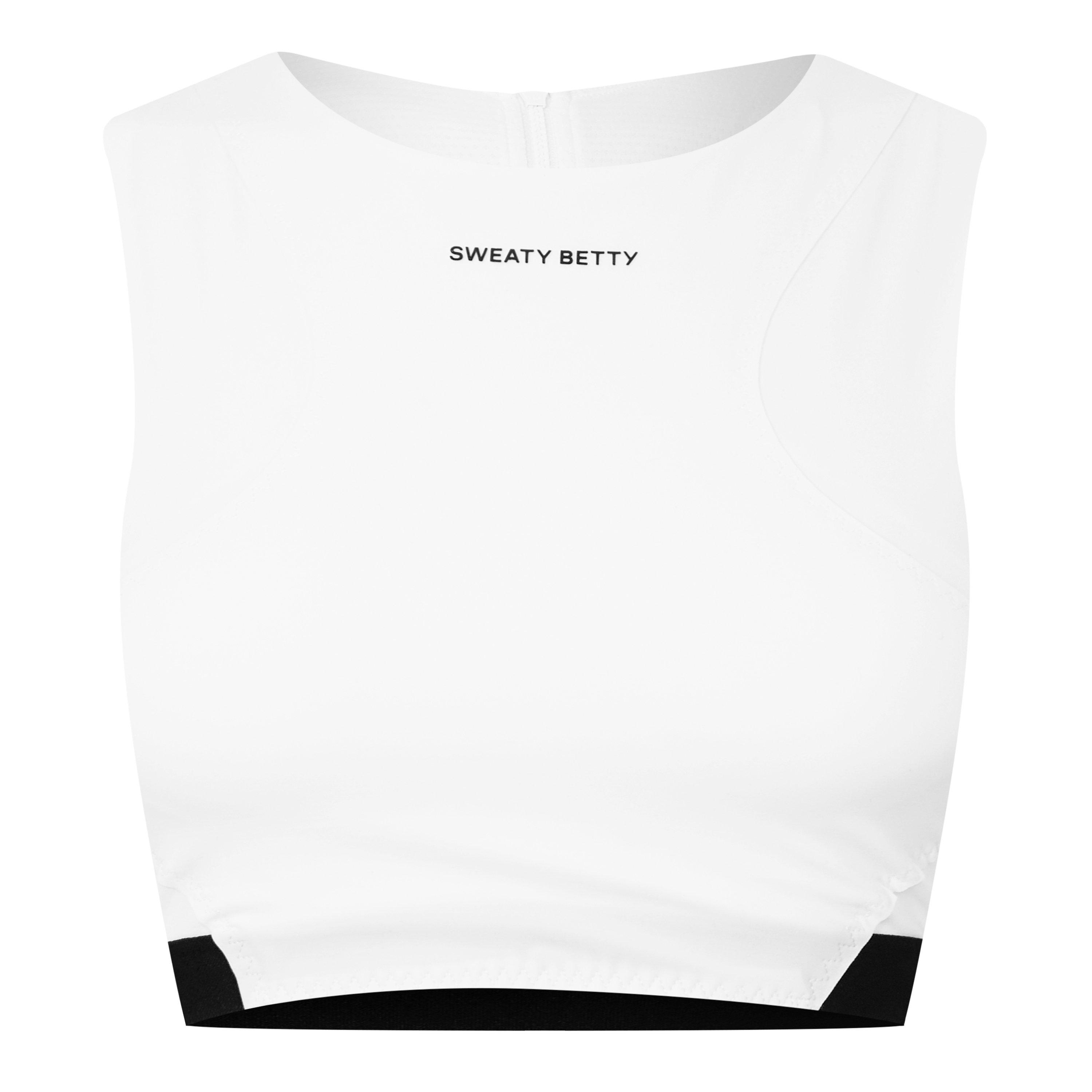 White - Sweaty Betty - Power Advantage Bra Top - 5