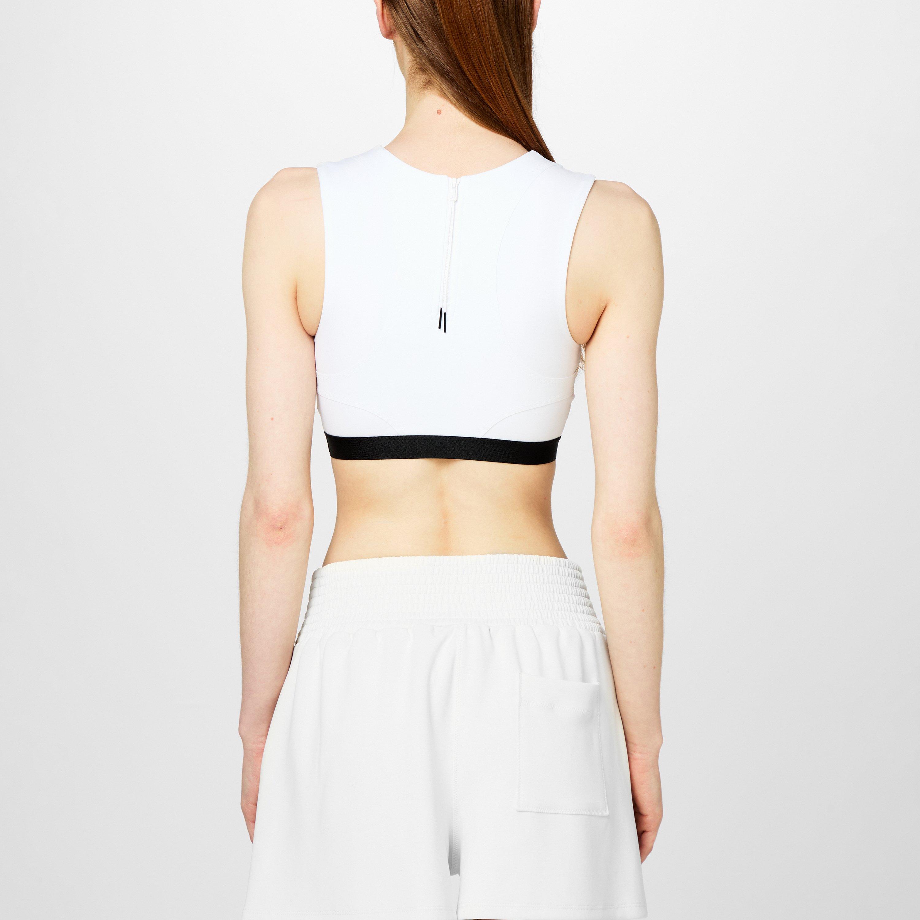 White - Sweaty Betty - Power Advantage Bra Top - 3