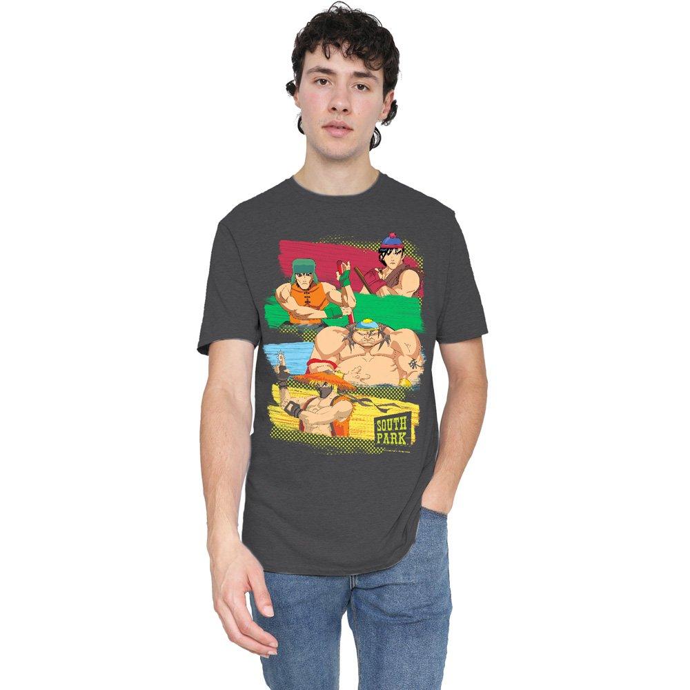 Charcoal - South Park - South Park South Park Anime T-Shirt Charcoal - 1