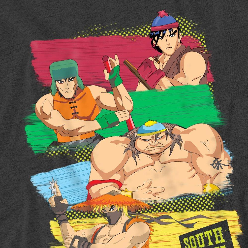 Charcoal - South Park - South Park South Park Anime T-Shirt Charcoal - 2