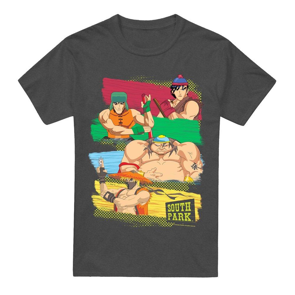 Charcoal - South Park - South Park South Park Anime T-Shirt Charcoal - 4