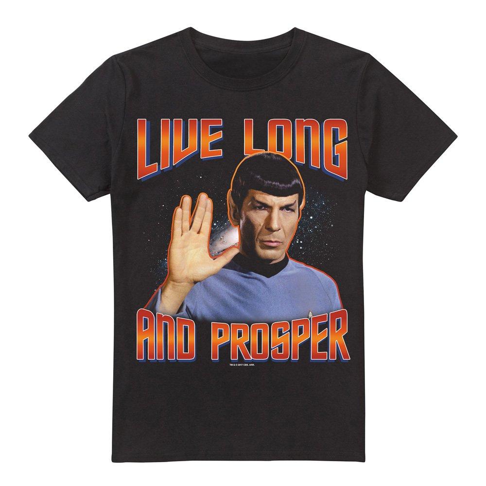 Black - Star Trek - St Original Live Long And Prosper Unisex T Shirt - 4