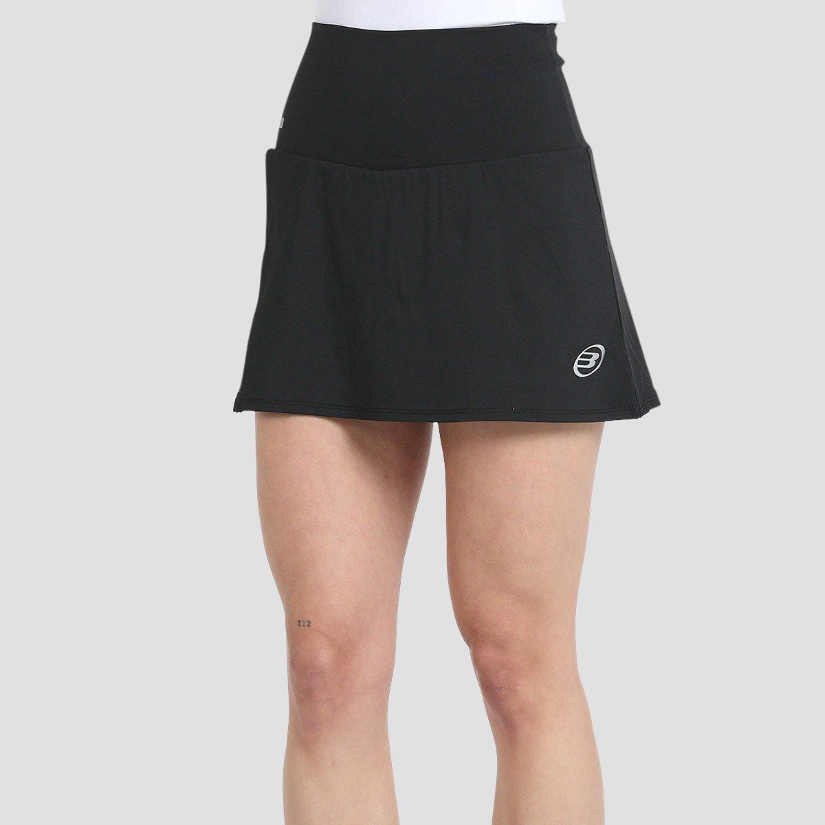 Bullpadel Women's Bogas Padel Skirts - Black - 8 (XS)