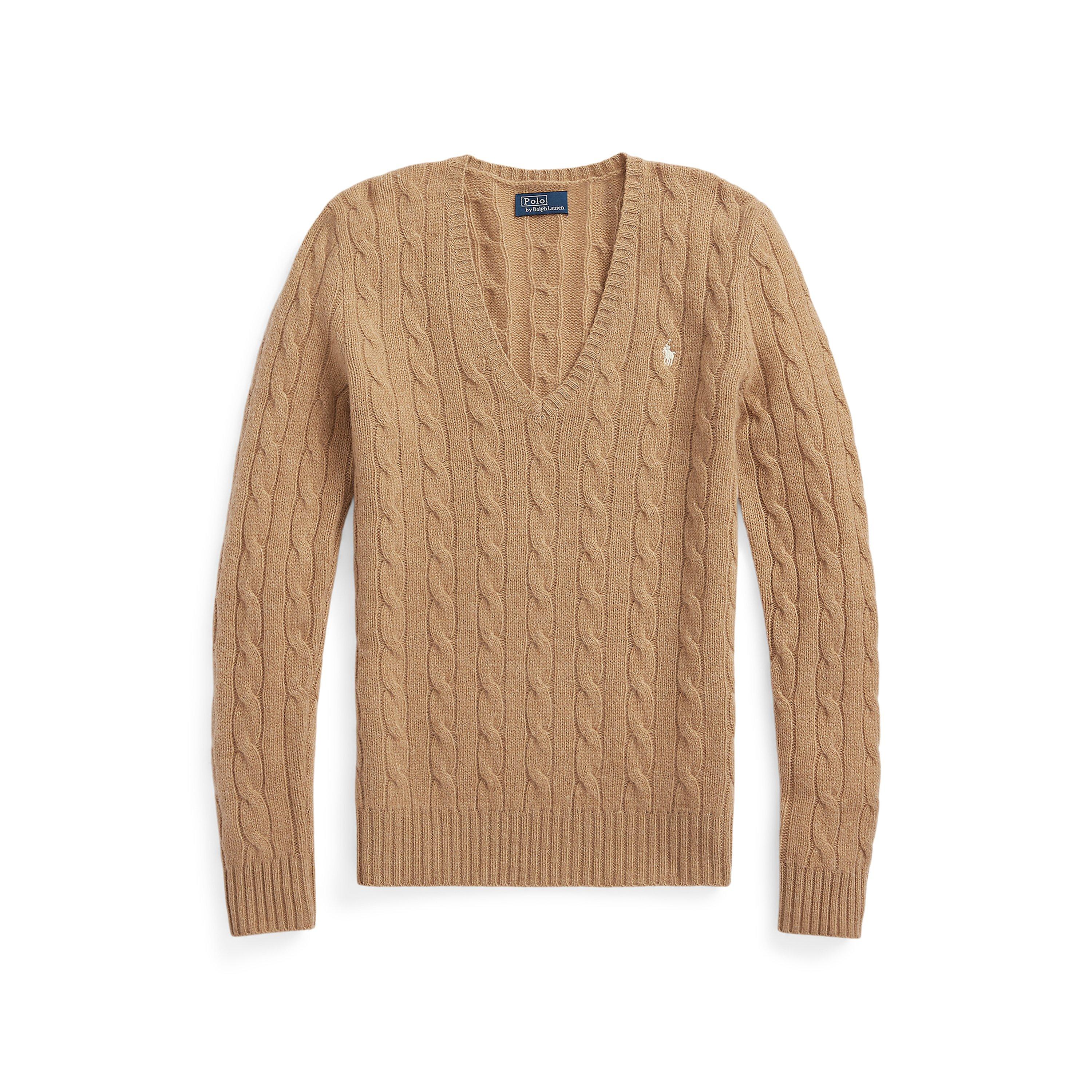 Camel Melange - Polo Ralph Lauren - Cable Sweater - 7