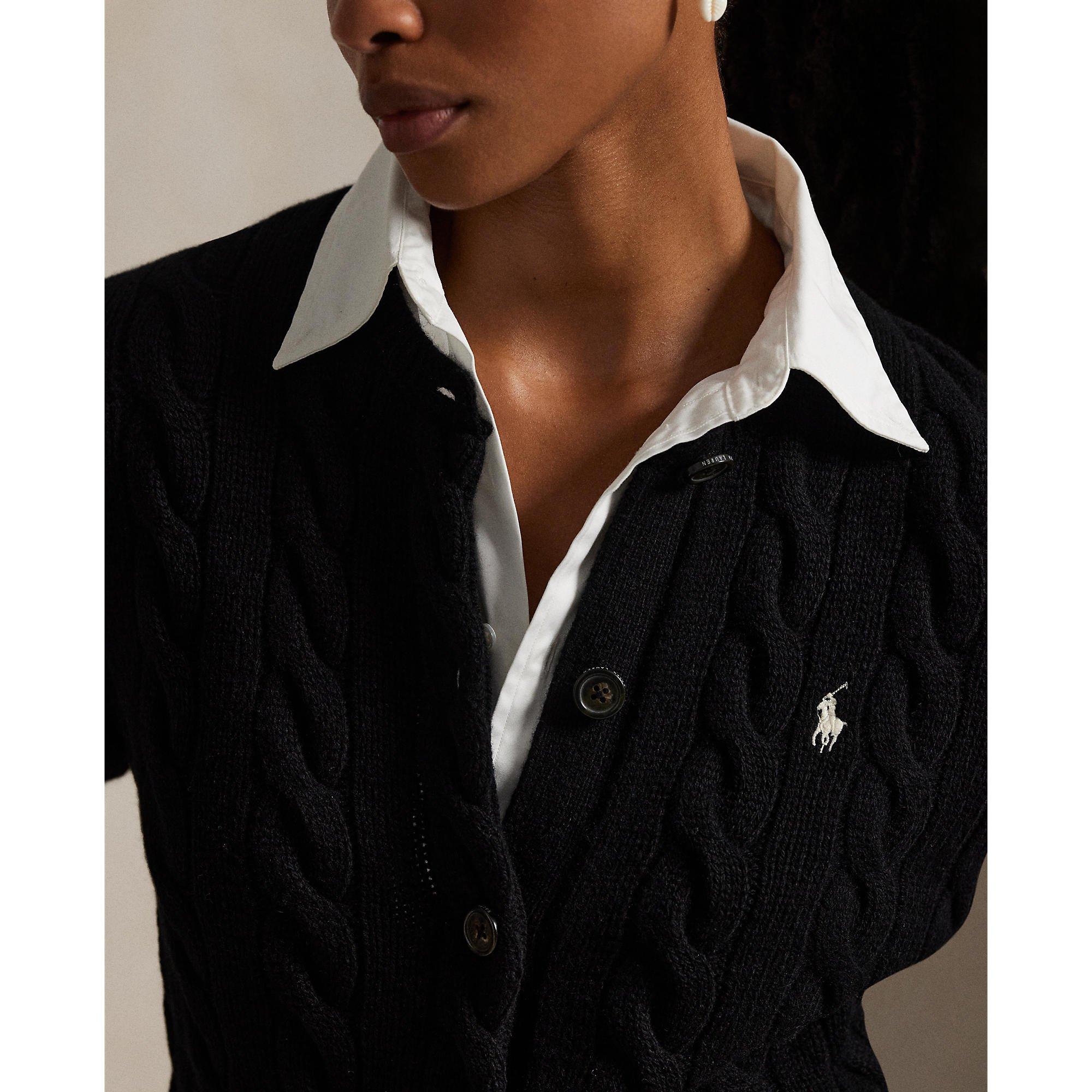 Polo Ralph Lauren Cable Knit Cardigan | Sports Direct