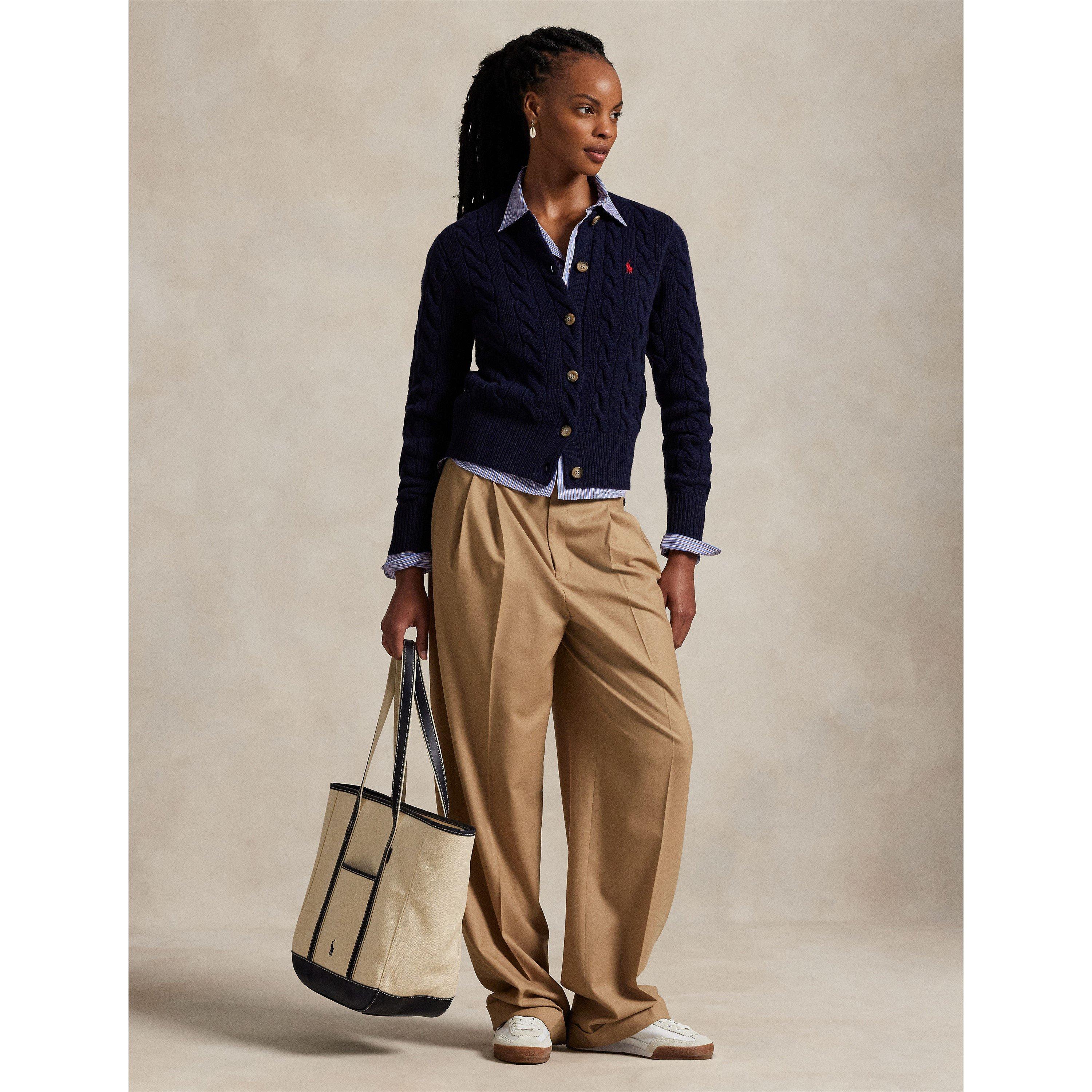 Hunter Navy - Polo Ralph Lauren - Cable Knit Cardigan - 5