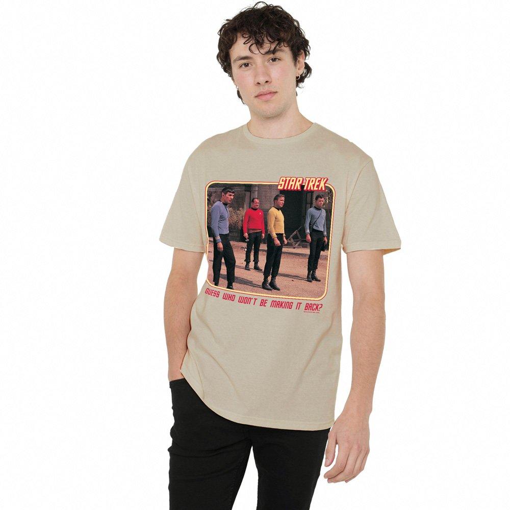 Yellow - Star Trek - Star Trek Red Shirt Blues T Shirt Sand - 1