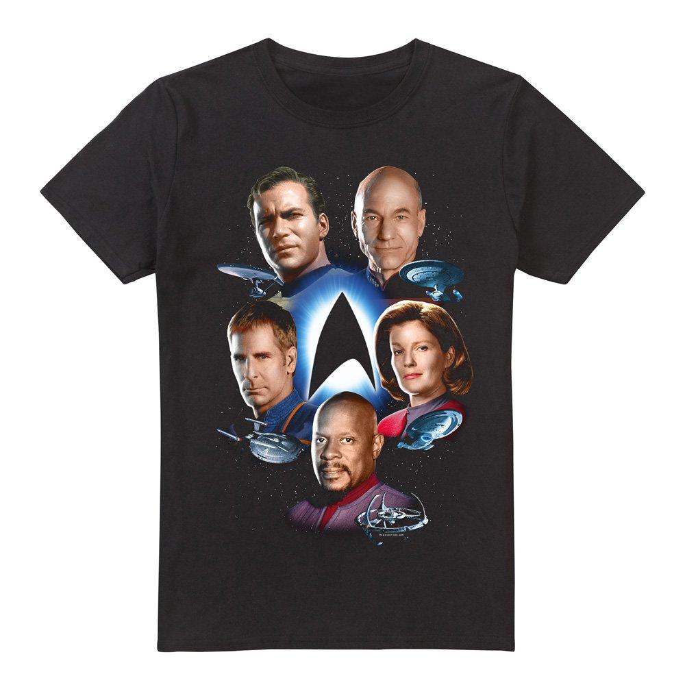 Black - Star Trek - Star Trek Starfleets Finest T Shirt Black - 4