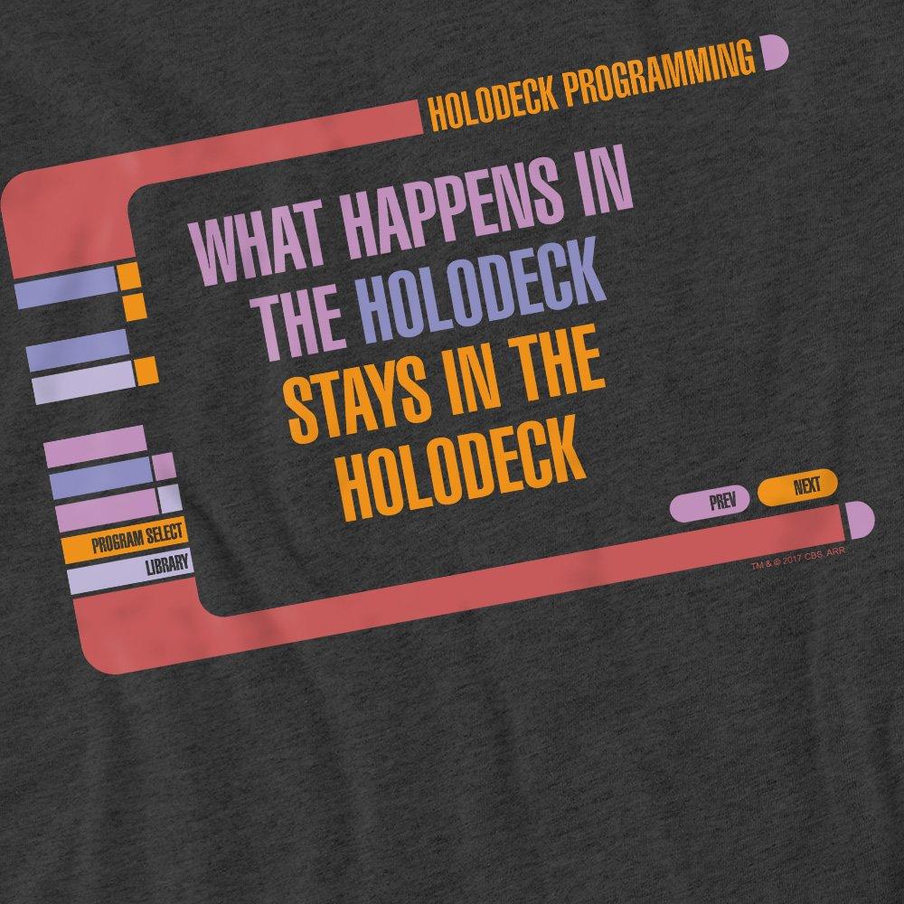 Charcoal - Star Trek - Star Trek Holodeck Secrets T-Shirt Charcoal - 2