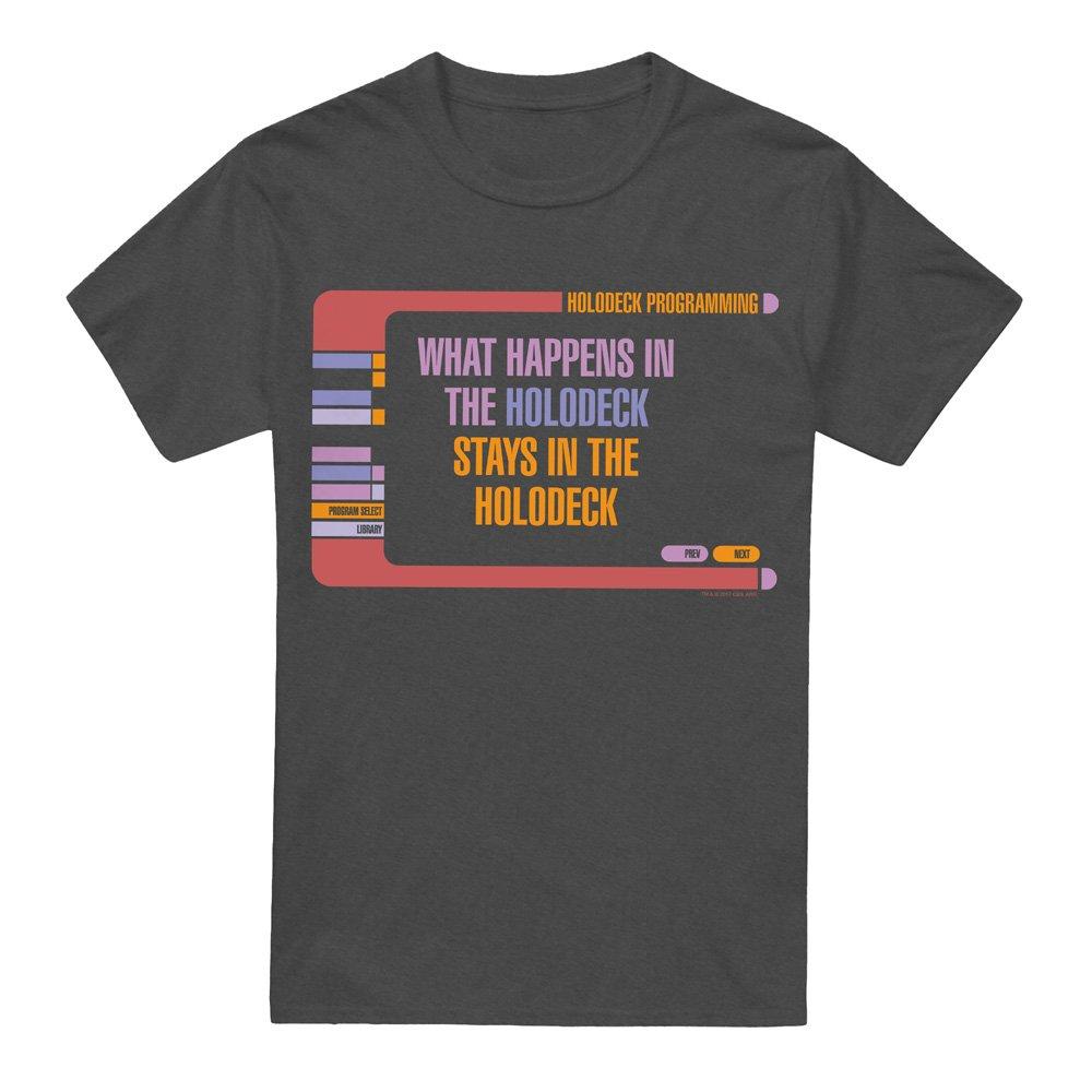 Charcoal - Star Trek - Star Trek Holodeck Secrets T-Shirt Charcoal - 4