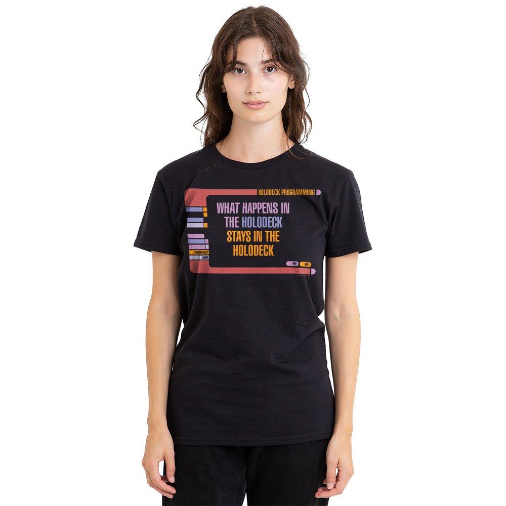 Star Trek Women's Holodeck Secrets T Shirt Black - XXL