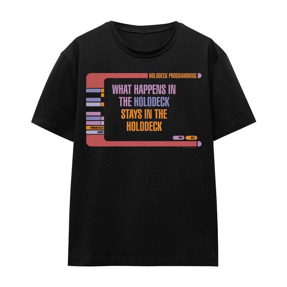 Black - Star Trek - Star Trek Holodeck Secrets Ladies T Shirt Black - 4