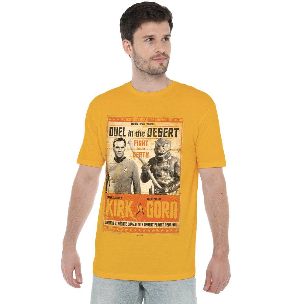 Gold - Star Trek - Star Trek Duel In The Desert T-Shirt Gold - 1