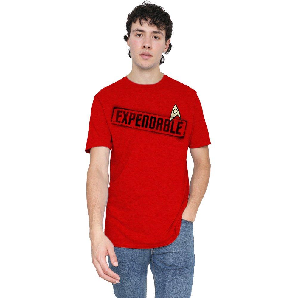 Red - Star Trek - Star Trek Expendable T-Shirt-Red - 1