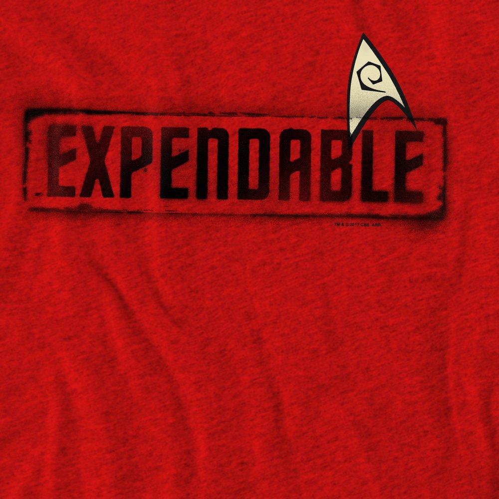 Red - Star Trek - Star Trek Expendable T-Shirt-Red - 2
