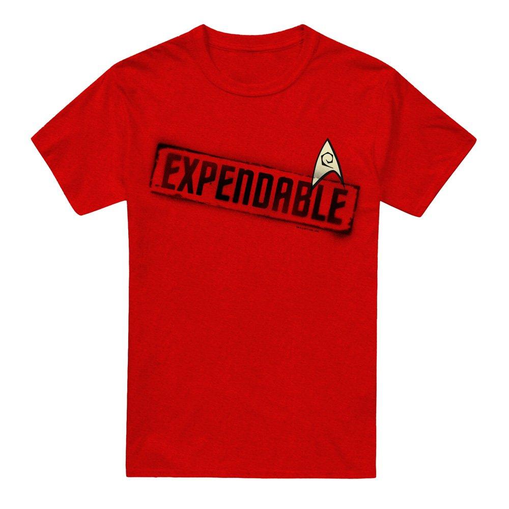 Red - Star Trek - Star Trek Expendable T-Shirt-Red - 4