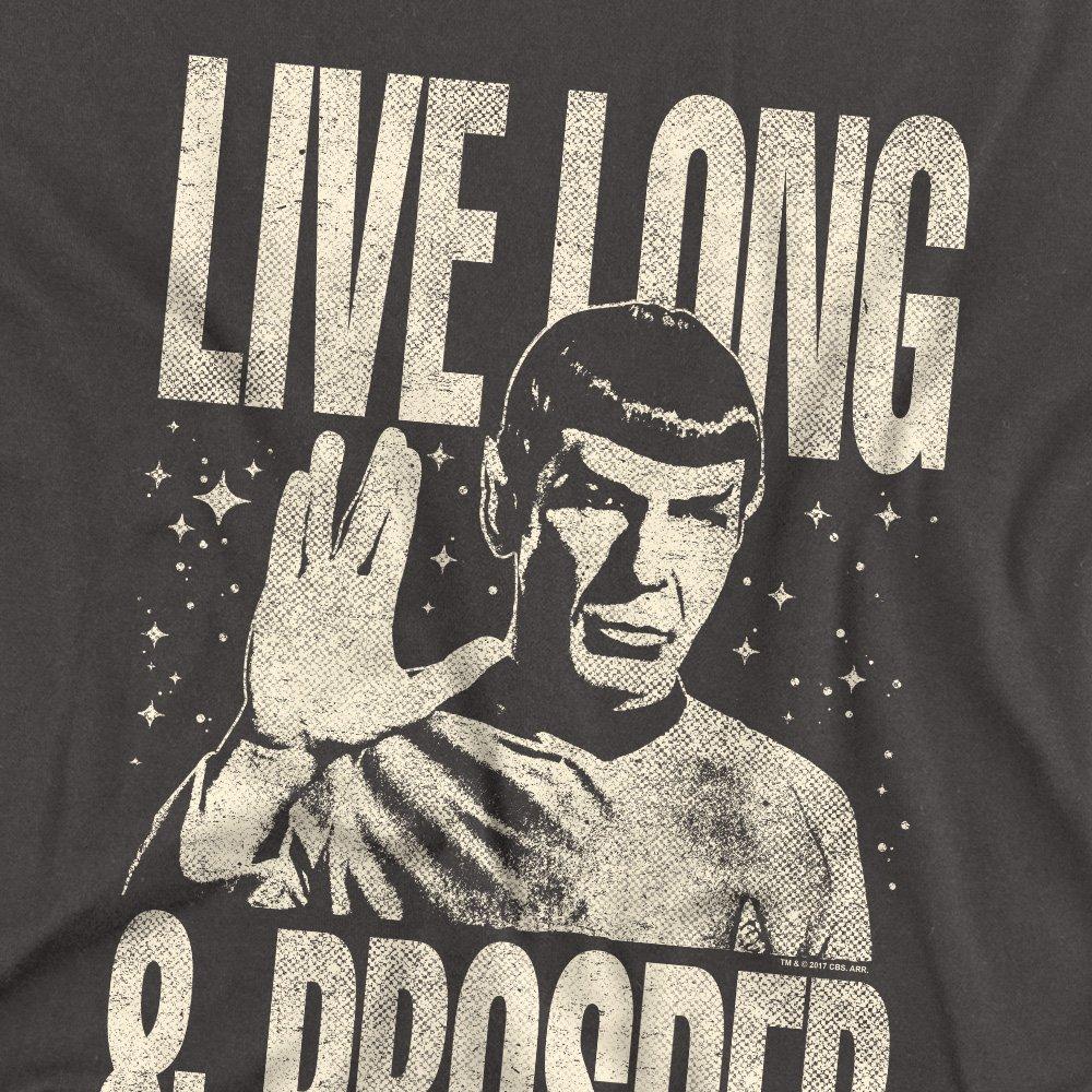 Charcoal - Star Trek - Star Trek Prosper Long Sleeve T-Shirt Charcoal - 2
