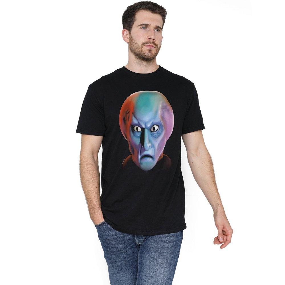 Black - Star Trek - Star Trek Balok Head T Shirt Black - 1