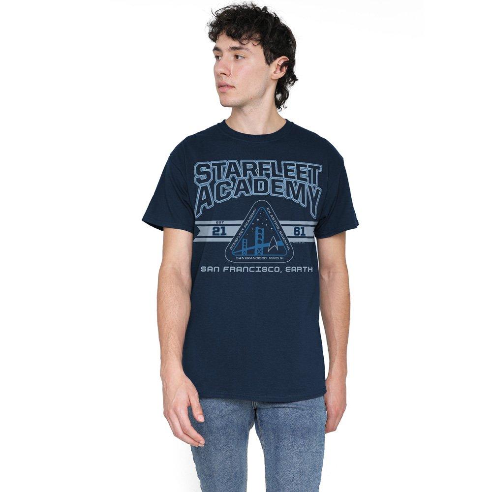 Navy - Star Trek - Star Trek Starfleet Academy Earth T Shirt Navy - 1