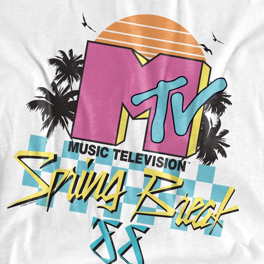 White - Other - MTV Spring Break Checkerboard T-Shirt White - 2