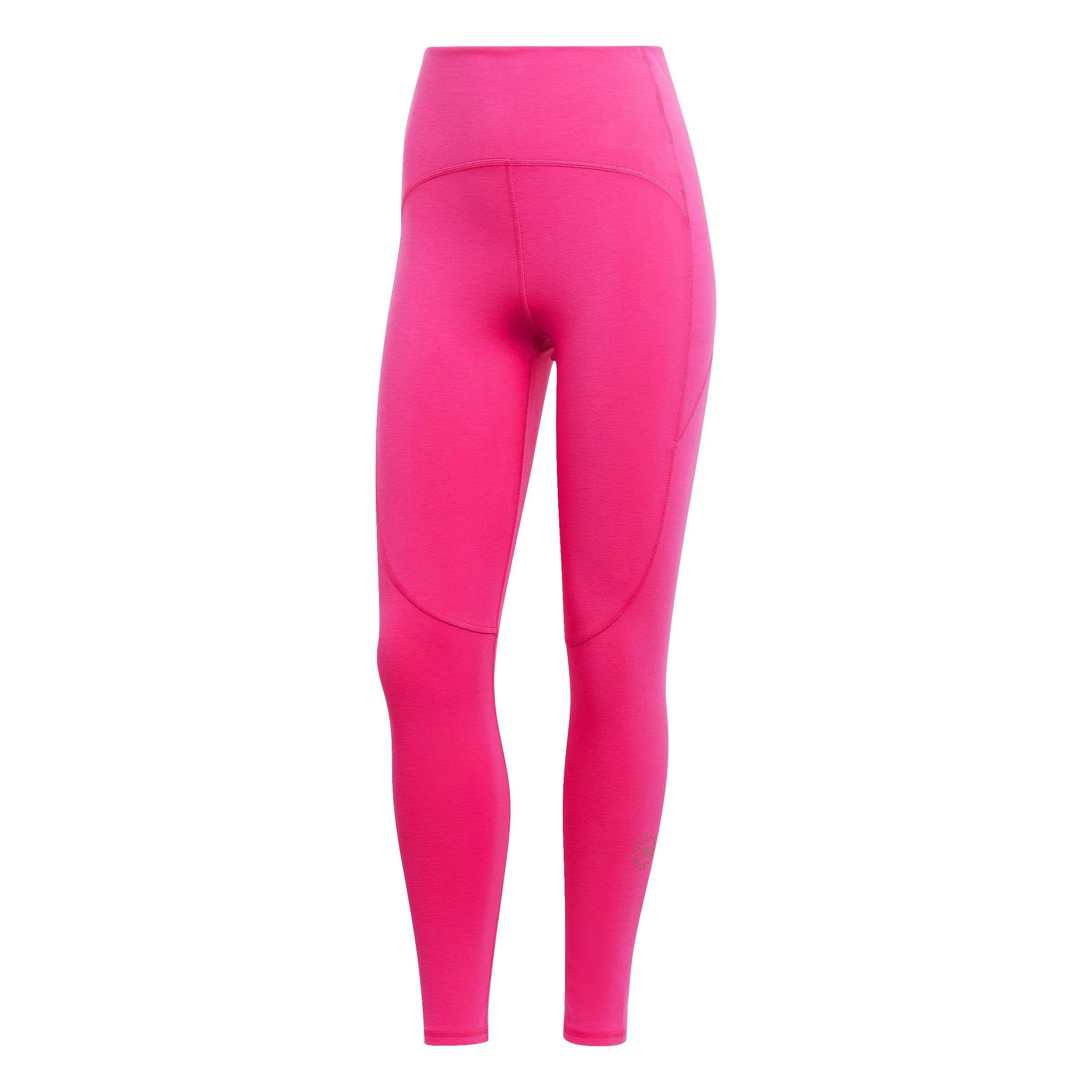 Magenta - adidas by Stella McCartney - Women's 7/8 Yoga Pants - 7