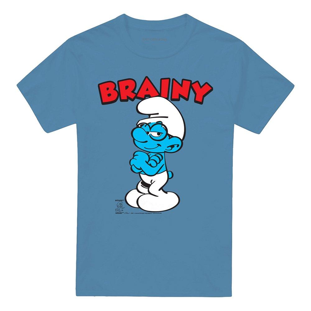 Blue - Other - Smurfs Brainy T Shirt Carolina Blue - 4