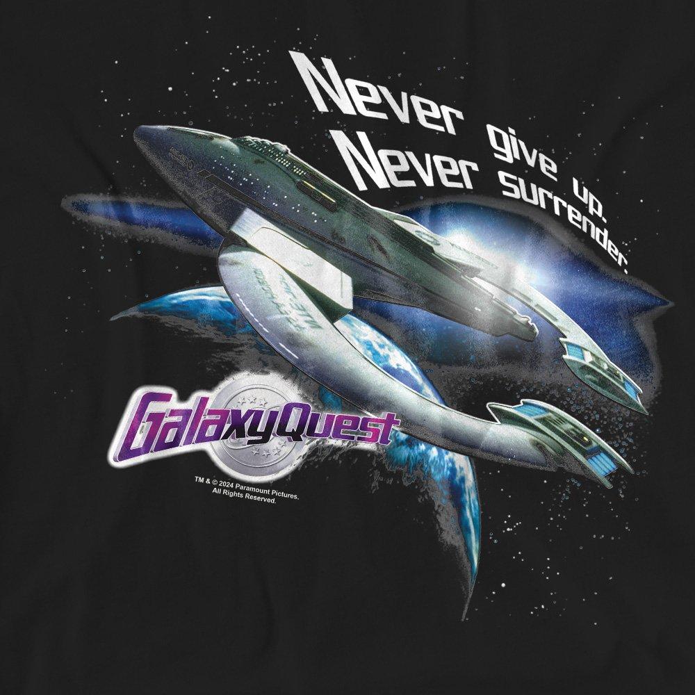 Black - Other - Galaxy Quest Never Surrender T-Shirt Black - 2