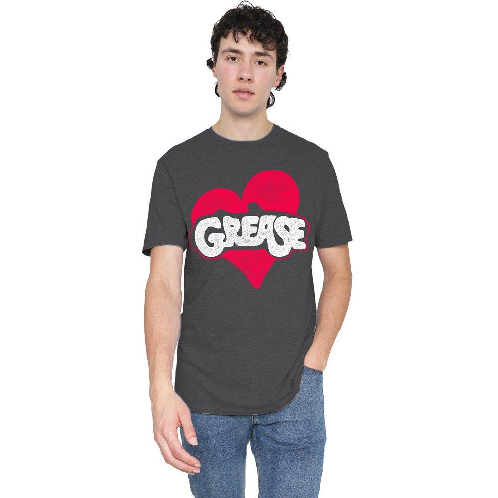 Charcoal - Other - Grease Heart-Adult Heather Black - 1