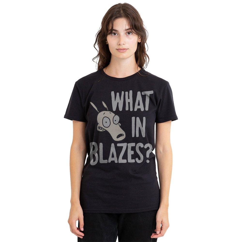 Black - Other - RockoS Modern Life What In Blazes? T-Shirt Black - 1